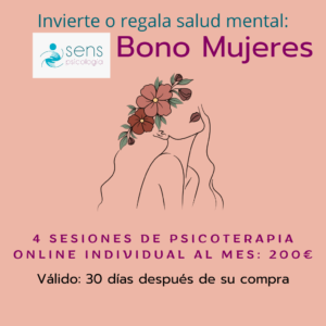 BONO DE 4 SESIONES ONLINE 200€